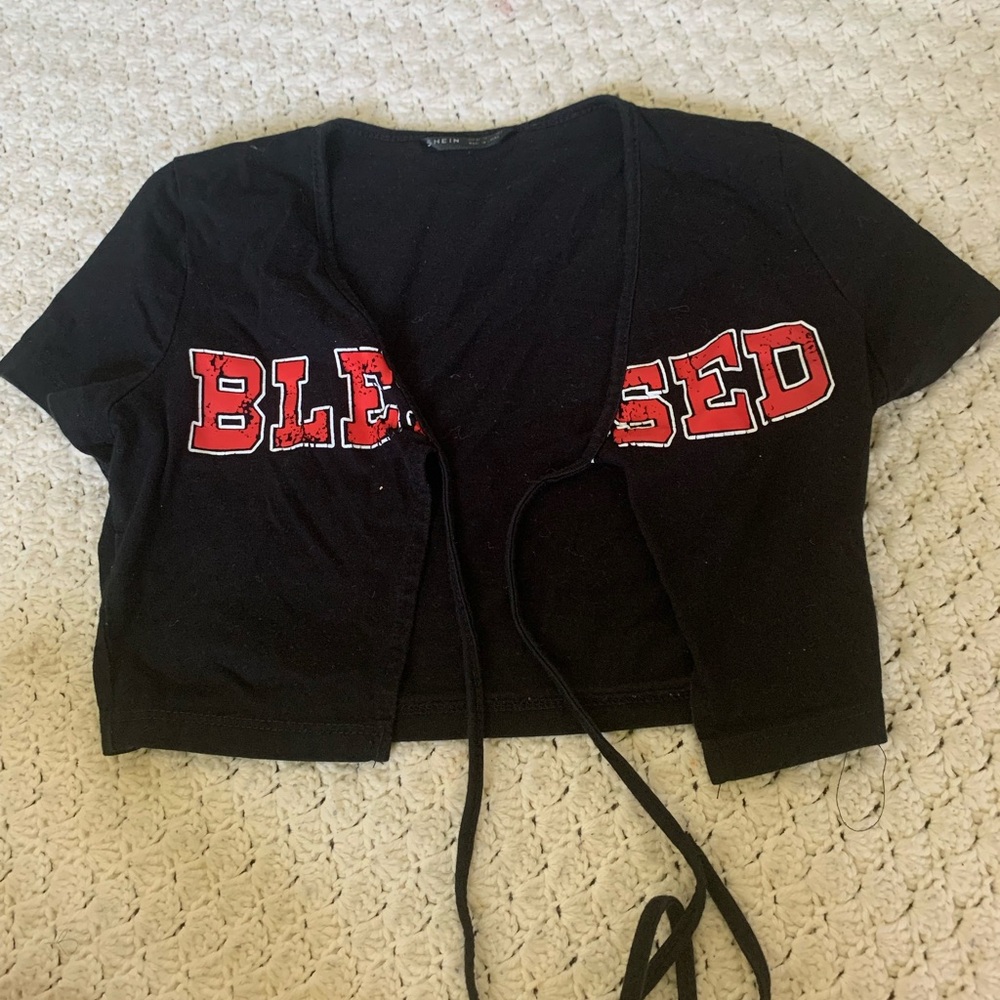 Blessed crop top